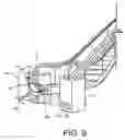 Fig. 10 - Moving handrail sanitizing device