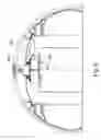 Fig. 09 - Mounting device for suspending a visual barrier of a passenger cabin of a means of transport