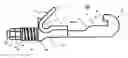 Fig. 01 - Clamp for connecting a wire to a rail