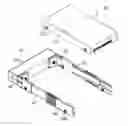 Fig. 01 - Foldable fixing apparatus for hard disk drive