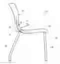 Fig. 01 - Chair with tilting backrest