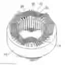 Fig. 01 - ROTARY ELECTRIC MACHINE STATOR