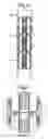 Fig. 04 - Vessel for containing catalyst in a tubular reactor