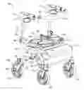 Fig. 01 - Foldable walker apparatus