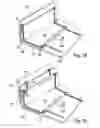 Fig. 08 - ARRANGEMENT FOR HEIGHT ADJUSTMENT PREFERABLY FOR KITCHEN TABLES WITH BASE CABINETS