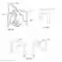 Fig. 08 - Tri-pole antenna element and antenna array