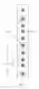 Fig. 06 - Antenna array arrangement and a multi band antenna