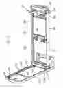 Fig. 02 - Foldable Transportable Multiple Function Pilates Exercise Apparatus and Method