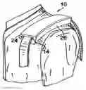 Fig. 01 - Unitary shoulder pad and strap system