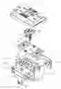 Fig. 01 - Power outlet with jack safety shield device