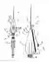 Fig. 14 - Needle for bloodless IV