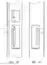 Fig. 22 - RECESSABLE ROTARY SLIDING DOOR HANDLE