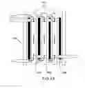 Fig. 11 - DEVICE FORMING A CHEMICAL REACTOR WITH IMPROVED EFFICIENCY, INCORPORATING A HEAT EXCHANGING CIRCUIT