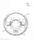 Fig. 02 - Steering wheel having an air bag module