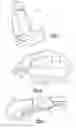 Fig. 02 - Vehicle seat with protective cloth anchoring flaps, and method of making the same