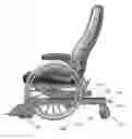 Fig. 01 - MOBILE ROCKING PATIENT CHAIR AND METHOD OF USE