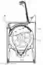 Fig. 01 - Random tumbling washing machine wash chamber for improving cleaning while minimizing mechanical damage to clothes