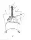 Fig. 02 - Device for the Automated Slicing of Bread, Having Improved Blade-Supporting Frames
