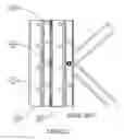 Fig. 04 - REINFORCEMENT POST FOR PALLET RACK FRAME AND PALLET RACK FRAME INCORPORATING THE SAME