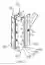 Fig. 08 - REINFORCEMENT POST FOR PALLET RACK FRAME AND PALLET RACK FRAME INCORPORATING THE SAME
