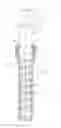 Fig. 01 - Screw anchor for rail attachments