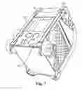 Fig. 08 - Mobile storage unit with a retractable wheel mechanism