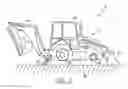 Fig. 05 - Method and apparatus for transporting construction equipment in an enclosed container within the hold of a vessel