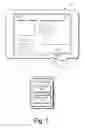 Fig. 02 - Web Browser with Quick Site Access User Interface