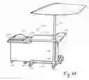 Fig. 45 - Portable bar with interchangeable canopy tops