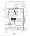 Fig. 02 - Device forming a continuous inkjet printer cabinet with reduced concentrations of solvent vapor inside and around the cabinet