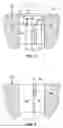 Fig. 09 - Magnetic head having separate protection for read transducers and write transducers