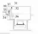 Fig. 01 - Alternating current contactor with mechanical short circuit self-locking function