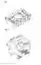 Fig. 02 - Cutting insert having cutting edges divided by recesses and a milling cutter provided with the same