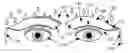 Fig. 01 - Method and apparatus for diverting sweat, liquid, moisture, or the like from an eye