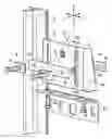 Fig. 01 - Elevator and guide rail bracket