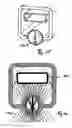 Fig. 10 - Reflector having a tension or pressure element that is adjustable in length and introduces forces into a panel for thermal solar collectors