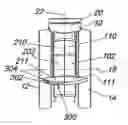 Fig. 01 - Furniture castor or the like with blocking means