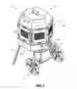 Fig. 02 - Convertible mobile fire pit and cooker assembly