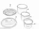 Fig. 01 - STORAGE CONTAINER SYSTEM INCLUDING UNIVERSAL LIDS