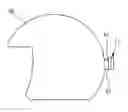 Fig. 01 - WARNING LAMP ASSEMBLY FOR SAFETY HELMET