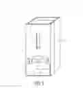 Fig. 02 - Pizza Box Stacker, Carrier and Dispenser