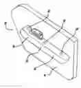 Fig. 01 - Grab handle assembly for a vehicle having telescopingly collapsible supports