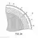 Fig. 03 - Golf ball having an aerodynamic coating including micro surface roughness