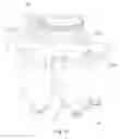 Fig. 13 - Fluid management device having rotating carousel with container holders for vertically positioning a container during automated spiking and injection into patient