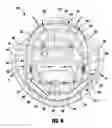 Fig. 11 - Helmet impact liner system