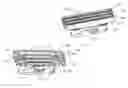 Fig. 01 - Razor cartridge with reduced part count and expanded range of motion
