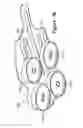 Fig. 18 - Article of footwear with a sole structure having fluid-filled support elements