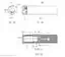 Fig. 39 - Blank safety device and firearm adapter