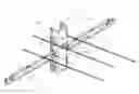 Fig. 01 - VINEYARD POST WITH AT LEAST ONE TRANSVERSE EXTENSION ARM