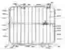 Fig. 01 - Quickly slideable and incrementally adjustable barrier